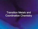 Transition Metales