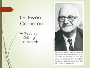 Dr. Ewen Cameron