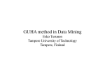 Data mining - an overview