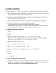 1 5. ANSWERS TO PROBLEMS 1. Random sample of n=1000 from