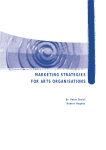 marketing strategies for arts organisations