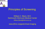 Overview of Screening for Lung Cancer - Dartmouth