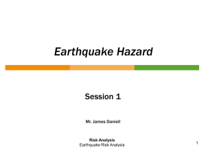 Earthquake Hazard