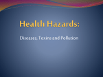 health hazards- diseases, toxins and pollution ppt