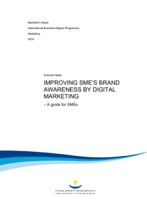 improving sme`s brand awareness by digital marketing