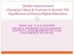Quality Improvement Programme-Role of Teachers in Development