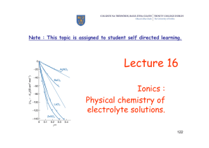 JF CH 1101 General and Physical Chemistry 2013