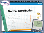 standard normal distribution