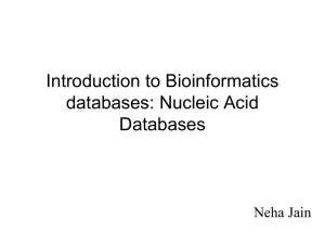 Databases(Ms. Neha Jain)