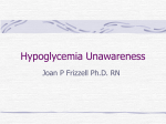 Hypoglycemia Unawareness