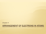 Arrangement of Electrons in Atoms