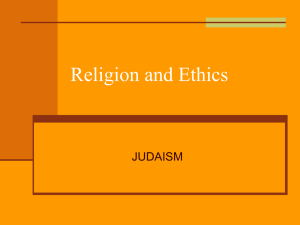 Religion and Ethics - Year 11-12 Studies of Religion 2Unit 2013-4