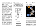 Moab Scale Model Solar System