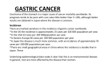 Gastric Cancer – Dr. Kamal