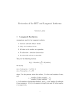 Derivation of the BET and Langmuir Isotherms