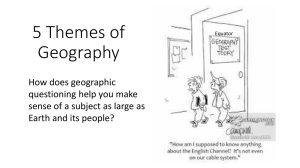 5 Themes of Geography