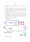 Proofs • A theorem is a mathematical statement that can be shown to