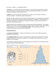 Sampling Distributions (class notes)