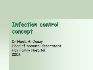 Infection control