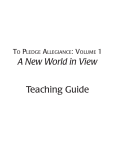 Teaching Guide A New World in View