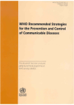 WHO recommended strategies for the prevention and control of