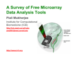 Microarray Data Analysis: Tools Survey