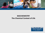 The Chemical Context of Life PPT