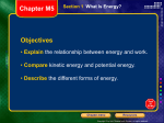 Section 1 What Is Energy?