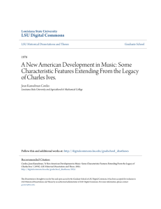 A New American Development in Music