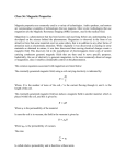 Class 36: Magnetic Properties