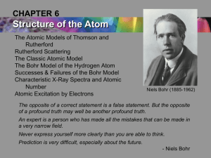4. Structure of the Atom