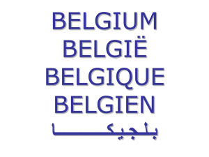 belgium - Forum of Federations