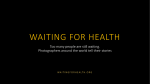 waiting for health - Universal Health Coverage Day