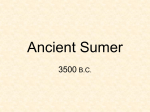 Ancient Sumer - Garden City High School