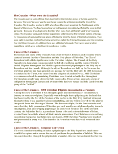 What are the Crusades - HANDOUT File