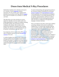 Doses from Medical X-Ray Procedures