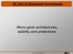 Microgrids power architectures, stability and circuit protections