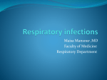 Respiratory infections