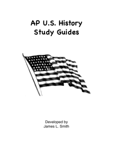 TE APUSH Study Guides