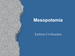 Mesopotamia - Mrs. Sullivan