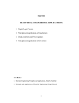 PART II ELECTRICAL ENGINEERING APPLICATIONS