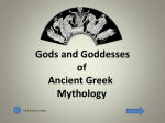 Gods and Goddesses of Greek Mythology I