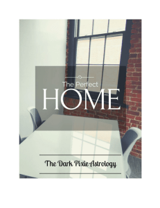 The Perfect Home - The Dark Pixie Astrology