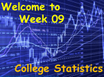 Unit09 PowerPoint for statistics class
