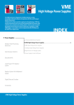 High Voltage Power Supplies