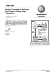 AND8336 Design Examples of On Board Dual Supply Voltage Logic