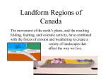 Landform Regions of Canada