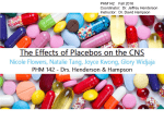Placebos in the CNS