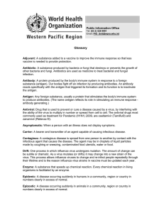 Glossary - WHO Western Pacific Region
