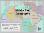 Middle East Geography